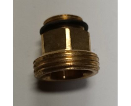Adattatore per portagomma per rubinetto artisitico testa leone