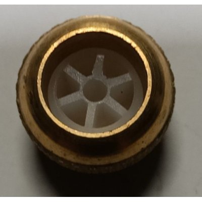 Rompigetto ottone per rubinetto artistico testa leone