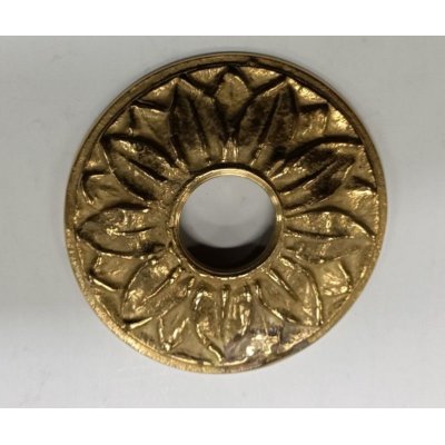 Rosetta artistica in ottone per rubinetti fontana foro 3/4'