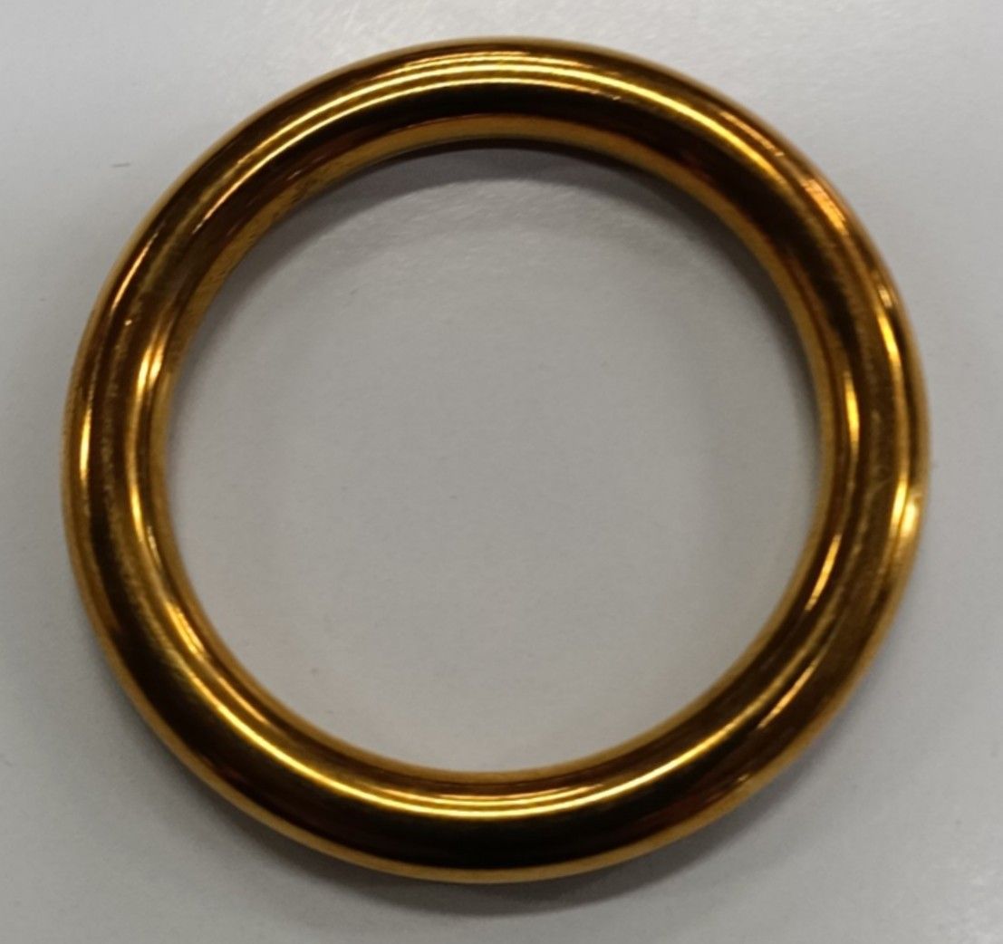 100 Anelli Per Tende In Ottone Anticato 30 Mm | Finitura Bronzo Ferro Per Aste Da Doccia E Tende | Accessorio Vintage