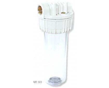 Contenitore portafiltro BIG 10' ( cm 25 ) a cartuccia filetto FF 1'