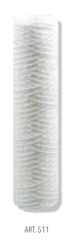 Cartuccia in filo avvolto da  5 micron per portafiltro BIG 10' ( cm 25 )