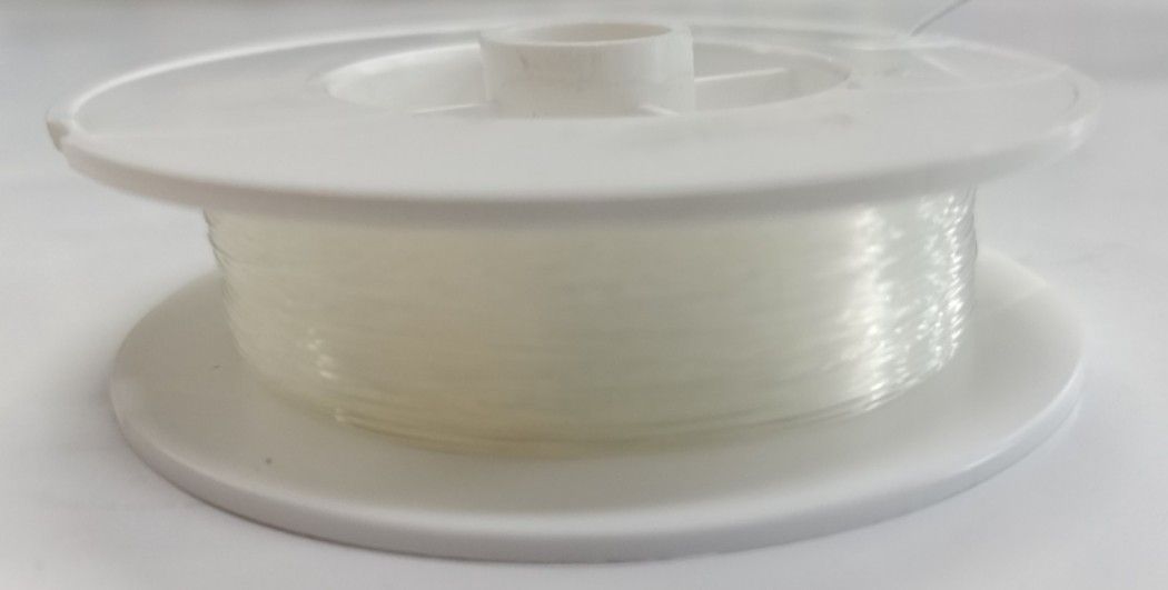 Filo nylon trasparente mm 0,8 bobina mt 100