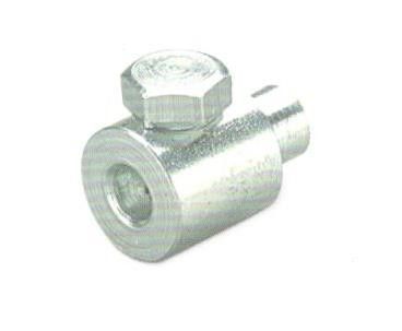 Morsetto per fune mm 4 con bloccaggio vite TE