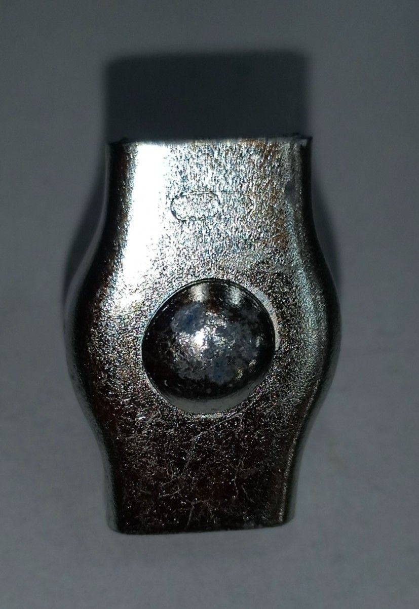 Morsetto "SIMPLEX" per fune mm 6 in acciaio zincato