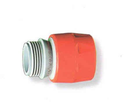 Raccordo rapido femmina con filetto M 3/4" in plastica