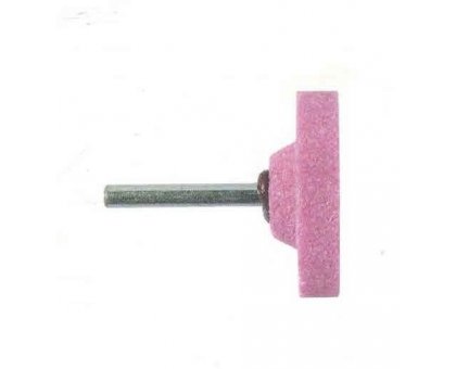 Mola abrasiva CILINDRICA mm 30 x 6 gambo mm 6 al corindone rosa
