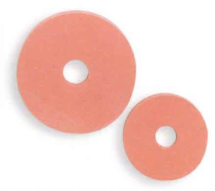 Guarnizione per valvole di fondo Novara 1' 1/2 in gomma rossa morbida