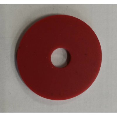 Guarnizione per valvole di fondo Novara 1' 1/2 in gomma rossa morbida