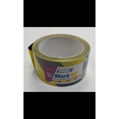 Nastro segnaletico adesivo Giallo/Nero mm 50 x mt 50