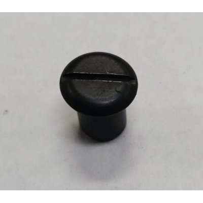 Dado cieco filetto 8 ma cilindrico zincato NERO