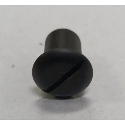 Dado cieco filetto 8 ma cilindrico zincato NERO