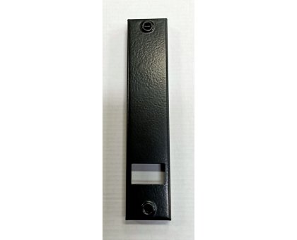 Placca per avvolgitore stretto interasse mm 145 colore nero