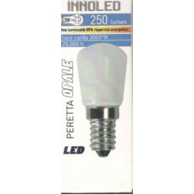 Lampadina LED PERETTA OPALE 3,5w E14 Luce calda 3000 K