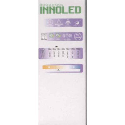 Lampadina FILOLED TUBOLARE 4w E14 Luce calda 3000K