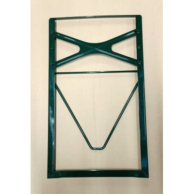 Gamba x tavolo set birreria cm 75x45x3 verniciata verde