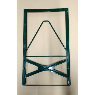 Gamba x tavolo set birreria cm 75x45x3 verniciata verde