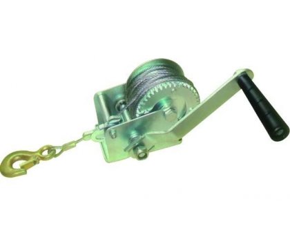 Argano Manuale 4 Tonnellate Ribimex - Cavo Acciaio 3m Per Traino Veicoli E Barche - Foto 3