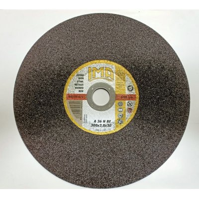 Disco abrasivo per taglio metalli d. 300x2,8 foro 30