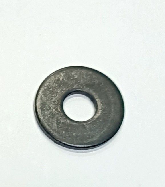 Rondella piana zincata NERA mm  6 x 18 x 1,5