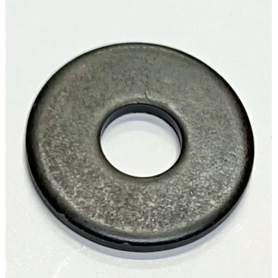 Rondella piana zincata NERA mm 8 x 24 x 2