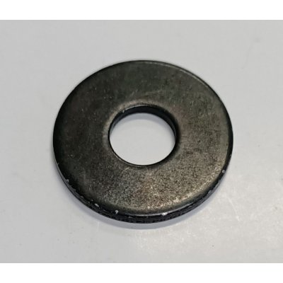 Rondella piana zincata NERA mm 10 x 30 x 2,5