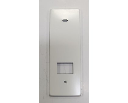 Placca per avvolgitore STARPIU' interasse mm 114 in alluminio BIANCO