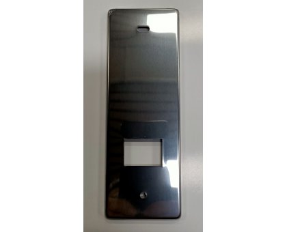 Placca per avvolgitore STARPIU' interasse mm 128 in acciaio INOX