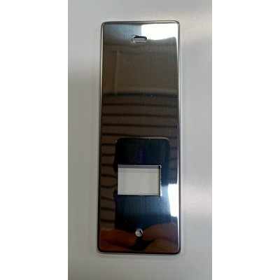 Placca per avvolgitore STARPIU' interasse mm 135 in acciaio INOX