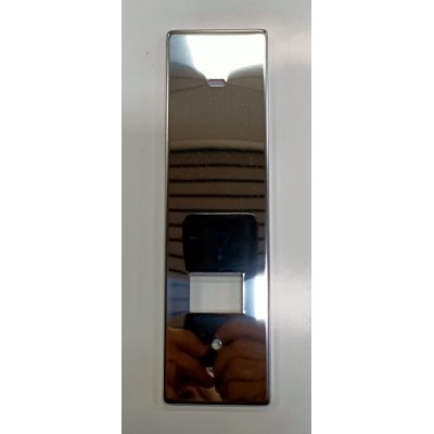 Placca per avvolgitore ZENITH interasse mm 142 in acciaio inox