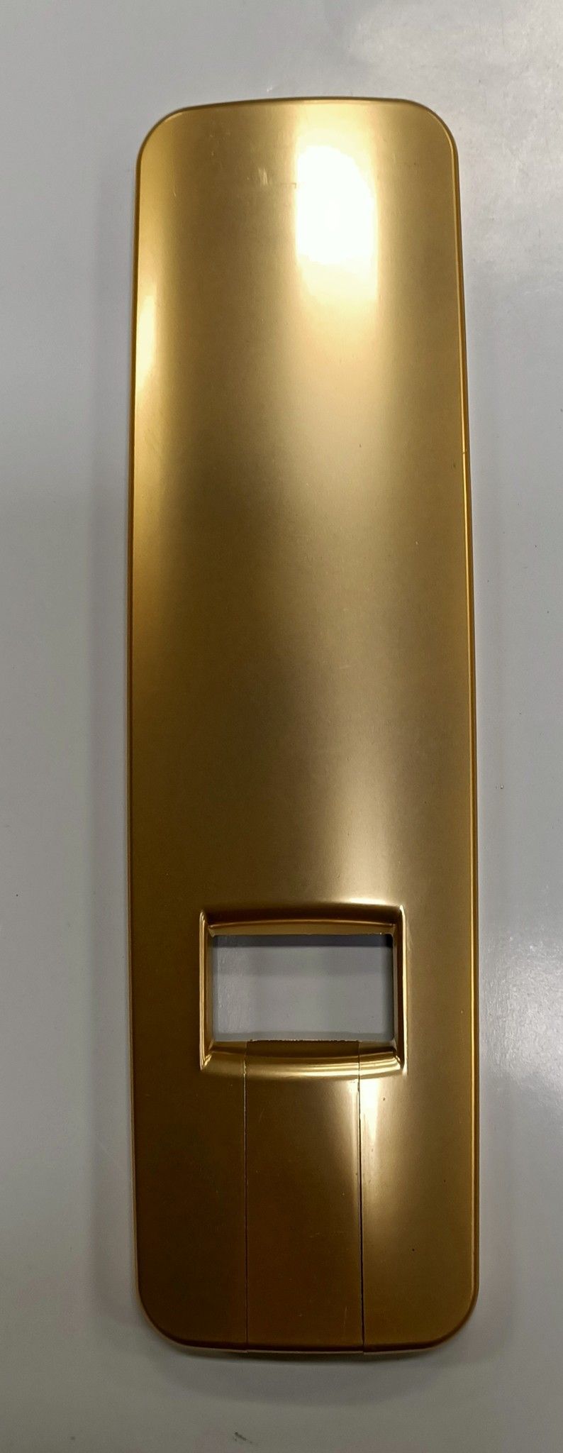 Placca ad incastro VENUS per avvolgitore ZENITH colore ORO SATINATO