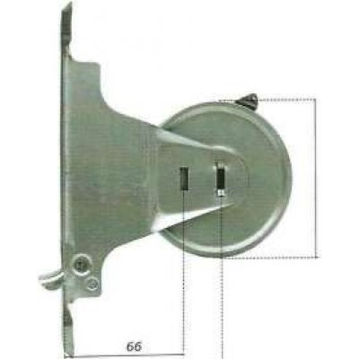 Avvolgitore mod. MIGNON A306 mt 6 per tapparelle interasse fori mm 125