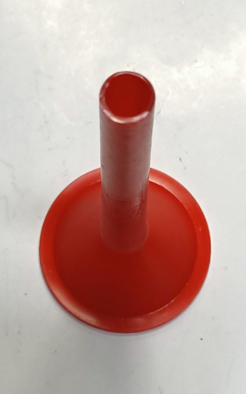Imbuto plastica per tritacarne n. 8 foro 10 mm