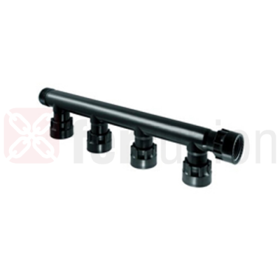 Collettore a 4 uscite 1' M x 1' F x 1' F x 1' F x 1' F