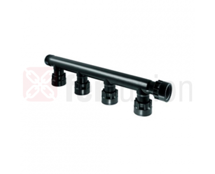 Collettore a 4 uscite 1' M x 1' F x 1' F x 1' F x 1' F