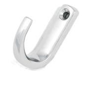 Gancio multiuso INOX A4 ad 1 foro in microfusione mm 40x30x10