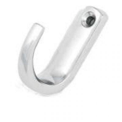 Gancio multiuso INOX A4 ad 1 foro in microfusione mm 40x30x10