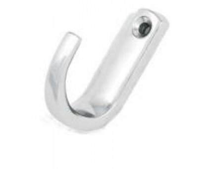 Gancio multiuso INOX A4 ad 1 foro in microfusione mm 40x30x10
