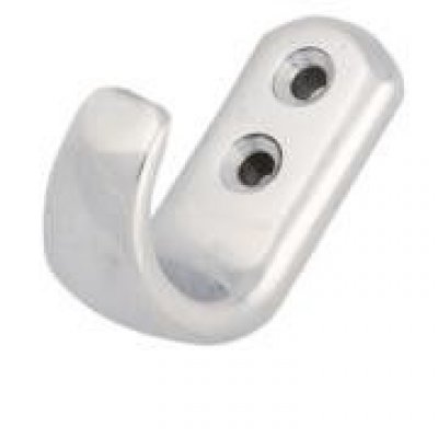 Gancio multiuso INOX A2 ad 2 fori in microfusione mm 40x31x16,5