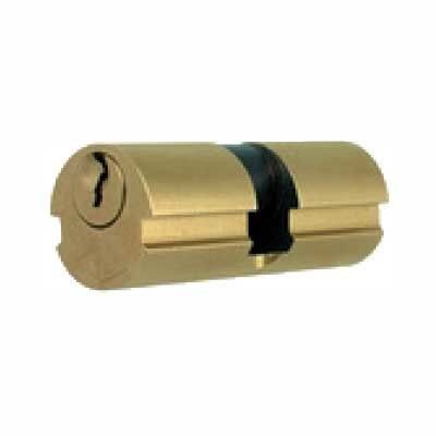 Serratura MG 345550 per cancelli cil. tondo mm 26 scrocco e catenaccio ottone