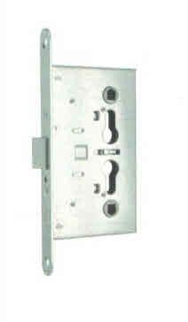 Serratura MG 480656 per porte tagliafuoco foro con doppio foro per cilindro sagomato Yale