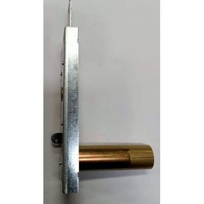 Serratura FASEM 109 cilindro tondo d. 25 x 80 per basculante catenaccio con filetto 6 MA con leva interna