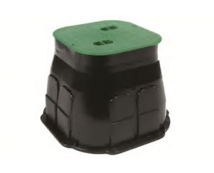 Pozzetto per impianti irrigazione plastica QUADRATO LARGE base mm 400 x 400