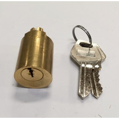 Cilindro tondo ricambio per serrature FASEM 109 da basculante mm 25 x 30