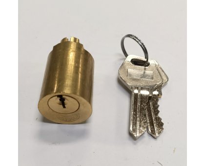 Cilindro tondo ricambio per serrature FASEM 109 da basculante mm 25 x 30