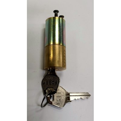 Cilindro tondo ricambio per serrature FASEM 109 da basculante mm 25 x 60