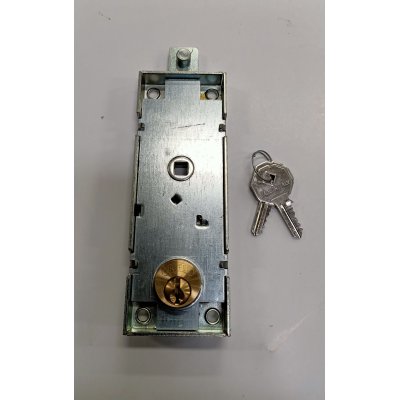 Serratura PREFER B551 per basculante/garage a cilindro tondo con quadro maniglia