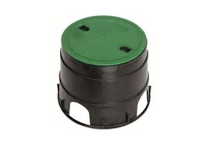 Pozzetto giardino in plastuca ROTONDO base Ø 160 mm