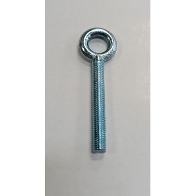 Occhiolo a vite stampato tutto filetto mm 10 x 102 zincato