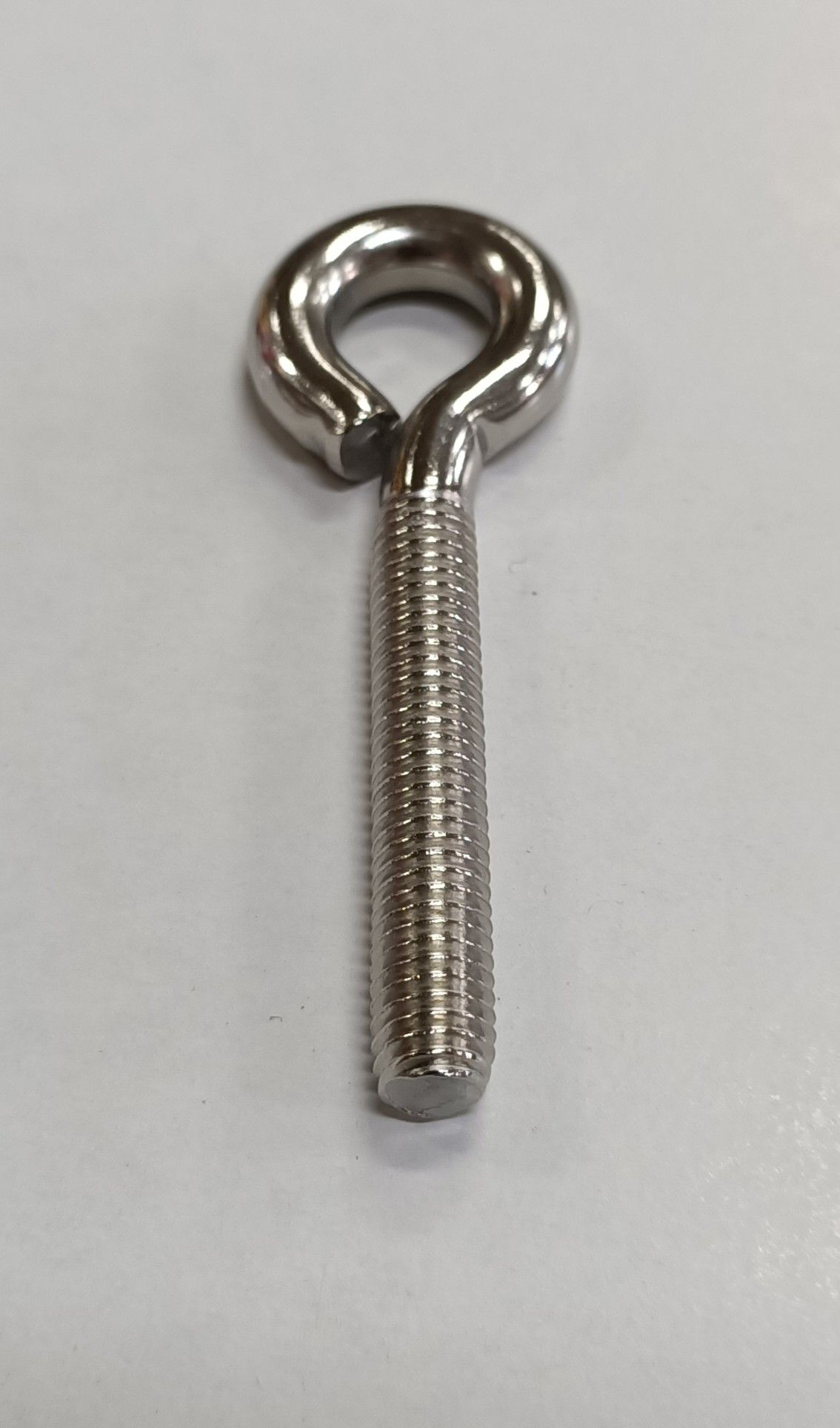 Occhiolo a vite filettato M8X50 INOX